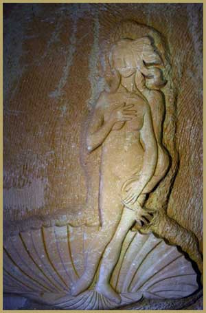Venus room stone works of the best honeymoon cave hotel in Cappadocia.